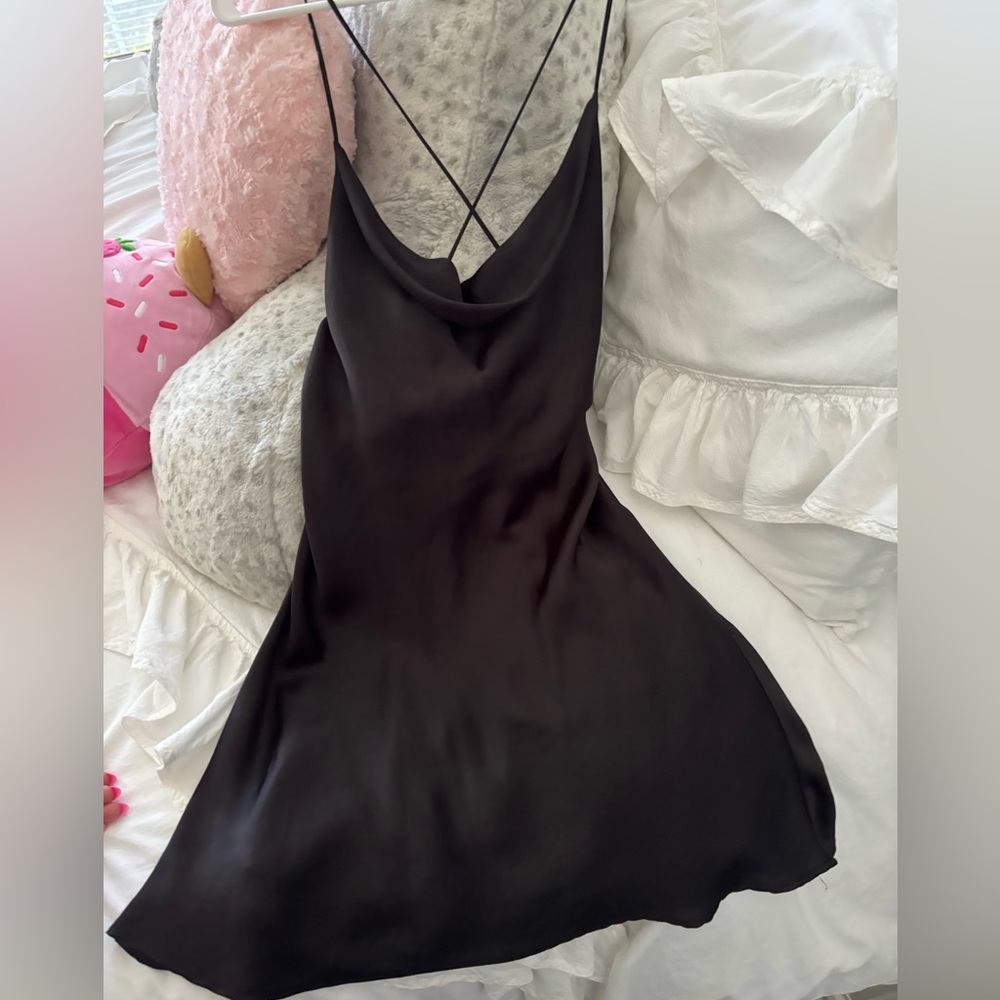 NWT black zara dress
